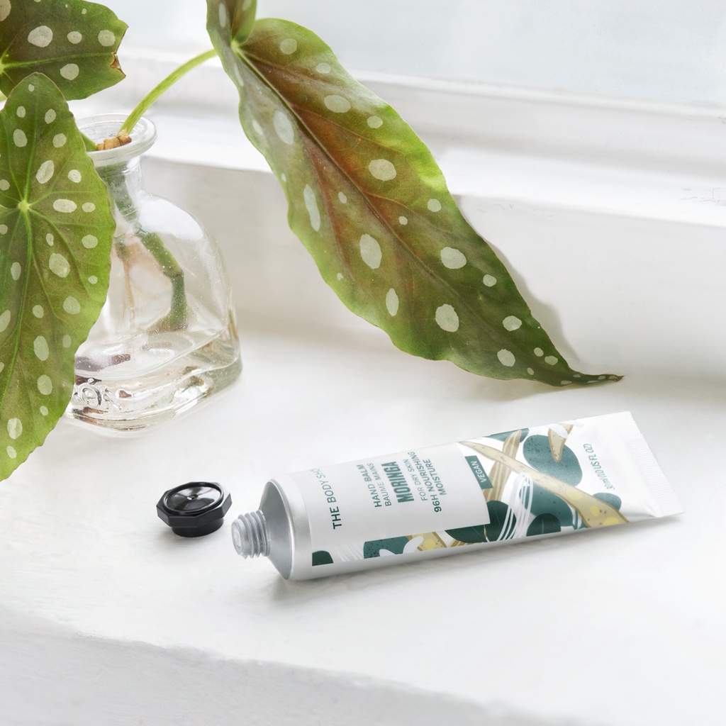 Ảnh Kem Dưỡng Da Tay Hương Hoa Chùm Ngây Moringa Hand Cream The Body Shop 1