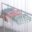 MÓC CHÙM PHƠI ĐỒ 32 KẸP - Thiết Kế Gấp Gọn Tiết Kiệm Diện Tích, Móc Phơi Đồ Gia Đình