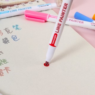 DIY - Bút màu nhũ có nét viền sẵn - Bút Outline marker kim tuyến trang trí đồ thủ công tiện dụng 🐻🌻🌻
