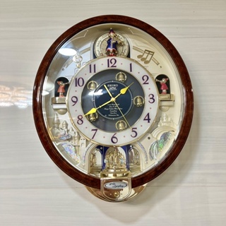Đồng hồ treo tường SEIKO -RE910B (Chuyển động xoay chuông, 6 bản ...