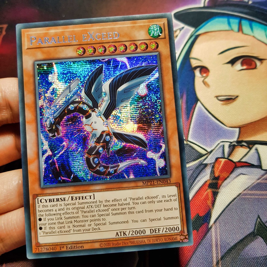 Bộ 03 thẻ bài Yugioh | Parallel eXceed (UK) | MP21 Secret Rare ...