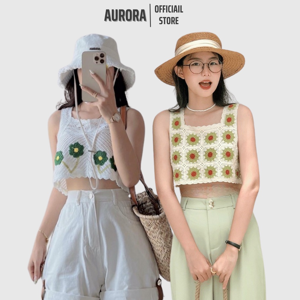Áo Len Móc Croptop Giá Tốt Tháng 8, 2023 | Mua Ngay | Shopee Việt Nam