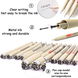 Set 12 Bút Kim Họa Tiết Truyện Tranh Nghệ Thuật