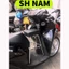 GHẾ ĐÔN GA INOX YÊN NỆM ĐEN ĐA NĂNG XE TAY GA