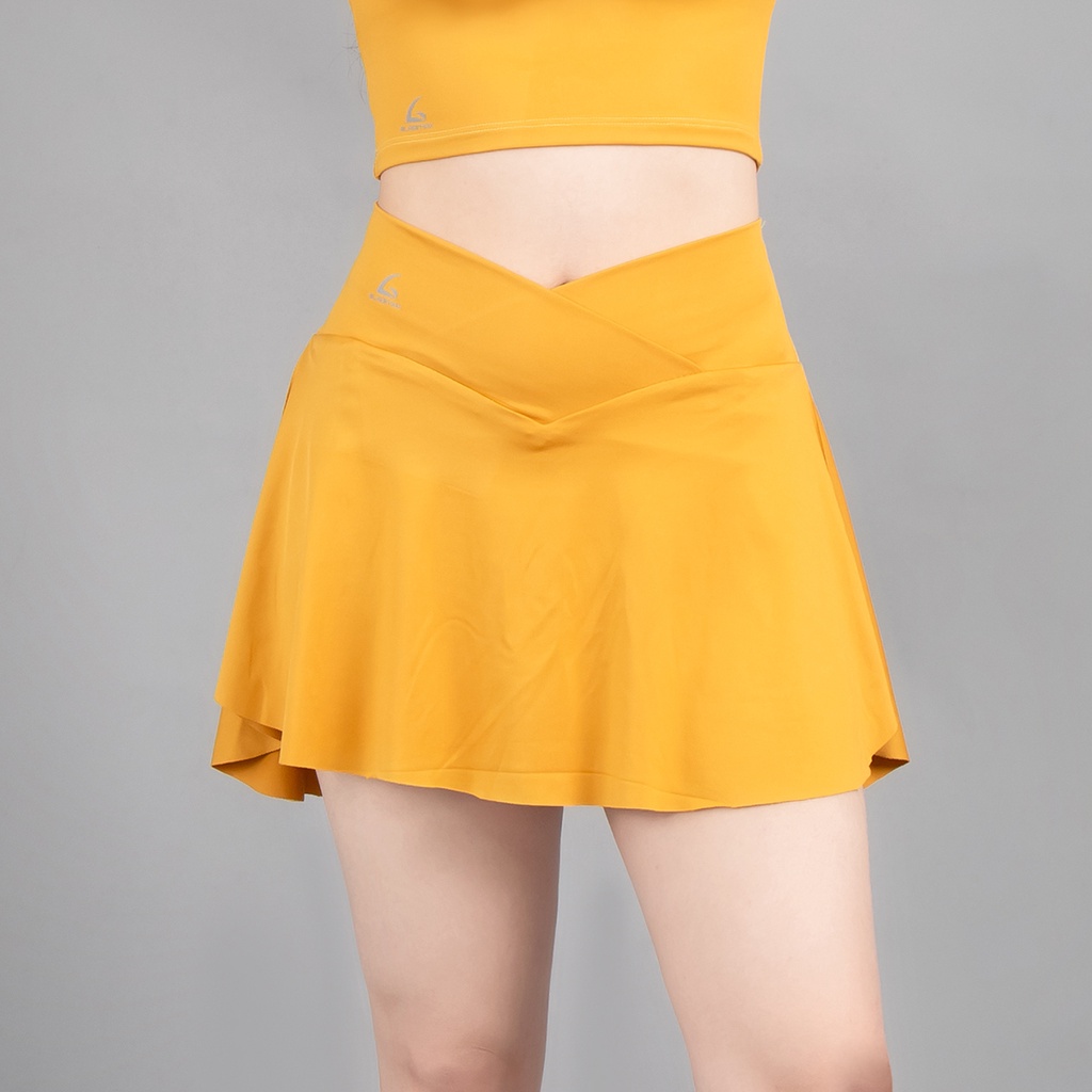 Ảnh Chân váy thể thao Gladimax Skirt Luxury V019 cạp chéo, có túi 2 bên tiện lợi mặc đi tập, đi chơi,... 2