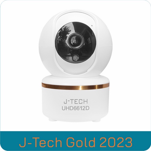 CAMERA WIFI IP J-TECH UHD6612D GOLD (ULTRA HD 4MP, XOAY) | Shopee Việt Nam