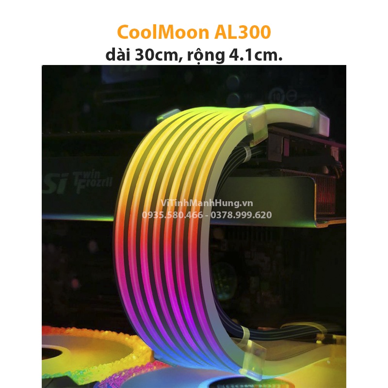 Cover Che D Y Ngu N Coolmoon Aosor Al Al Led V Argb D I Cm Shopee Vi T Nam