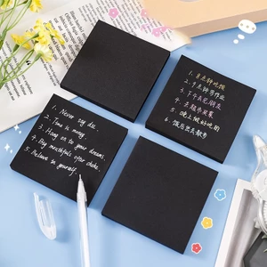 Giấy ghi chú - giấy note vuông màu đen