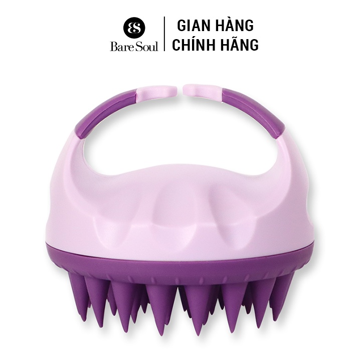 Ảnh Lược Gội Đầu Cao Cấp Silicone BareSoul Massage Đầu Giảm Stress, Ngừa Rụng Tóc 3