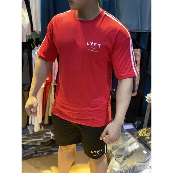 Áo Overszie LYFT Cao Cấp,Chất Liệu 100% Cotton,Thoải Mái,Thoáng Mát,Thấm Hút Mồ Hôi
