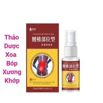 xịt giảm đau nhức xương khớp xịt giảm đau lưng đau gối thảo dược thiên nhiên