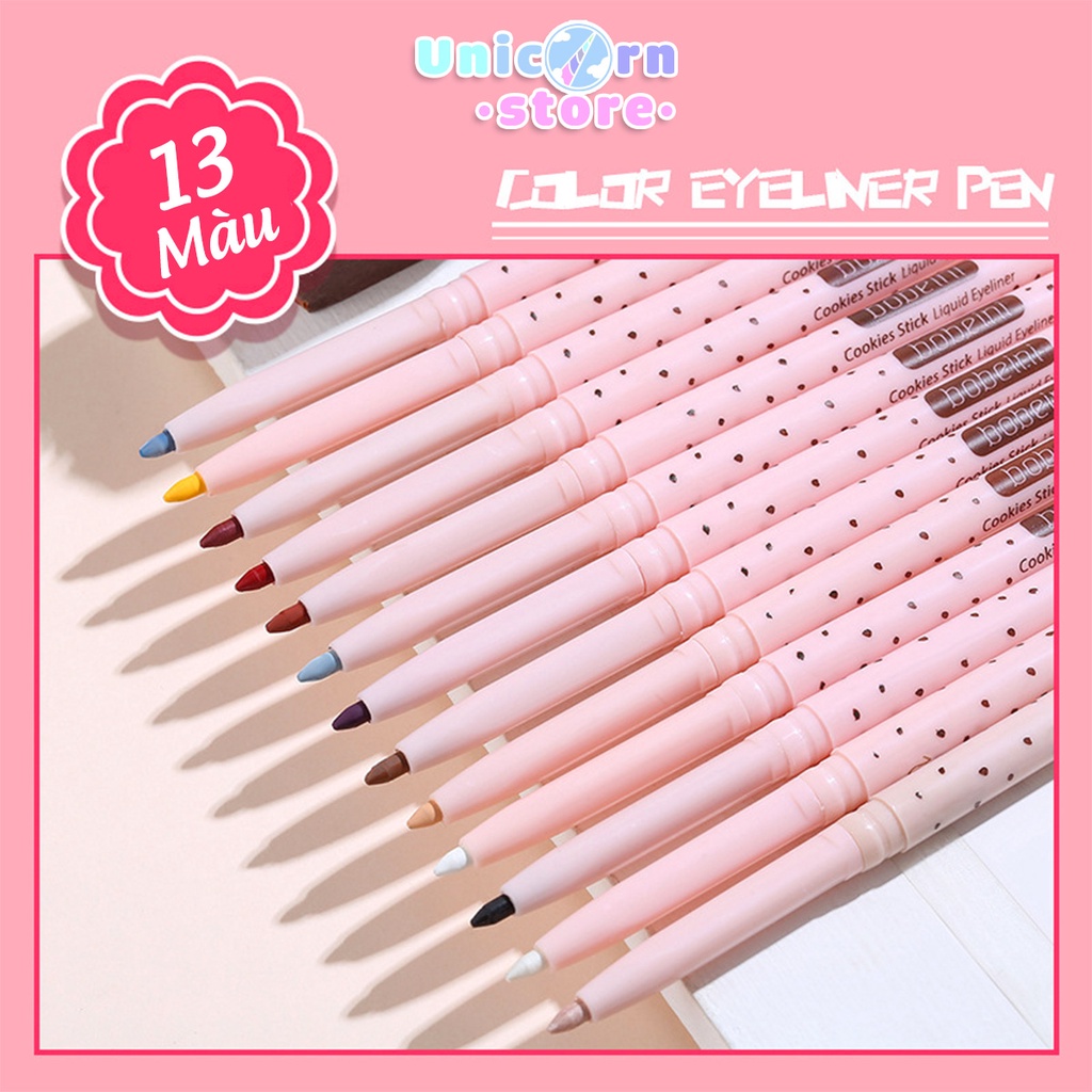 Chì Kẻ Mắt Đầu Mảnh Mềm Mịn Bobeini Eyeliner Pencil Y006