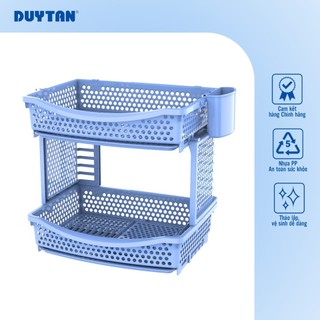 Kệ chén lớn Matsu DUY TÂN nhựa PP, kệ chén bát 2 tầng