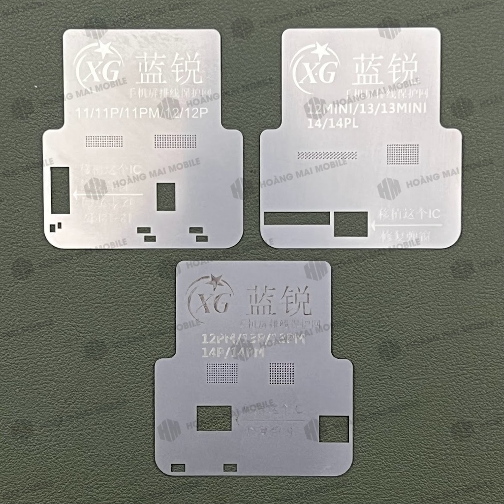 Vỉ tạo chân IC màn hình 11-16PM LANRUI