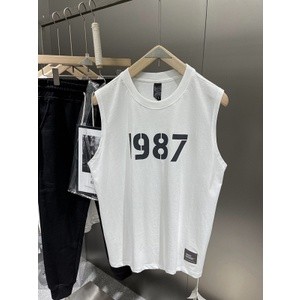 Áo Tank Top Nam Nữ 1987 Fom Rộng Rẻ Đẹp, Chất Cotton Co Dãn 4 Chiều Thấm Hút Mồ Hôi Tốt