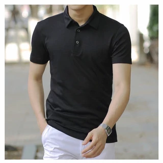 Áo Thun Nam POLO Cổ Trơn Vải Cotton Cá Sấu cao cấp P2HNEW PL03