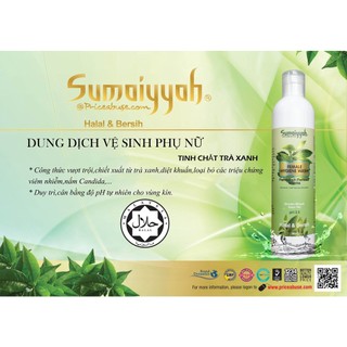 Dung Dịch Vệ Sinh Phụ Nữ SUMAIYYAH 300ML I Nước Vệ Sinh Hỗ Trợ Làm Sạch và Cân Bằng pH - ( Vivan _ Cosmetics )