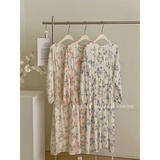 Váy hoa AURAN thiết kế hoạ tiết nhẹ nhàng by Serene