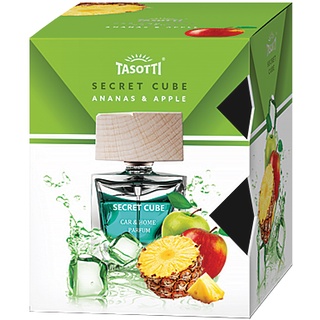 Nước Hoa Ô Tô Chai Xịt Nắp Gỗ Secret Cube Thương Hiệu Tasotti