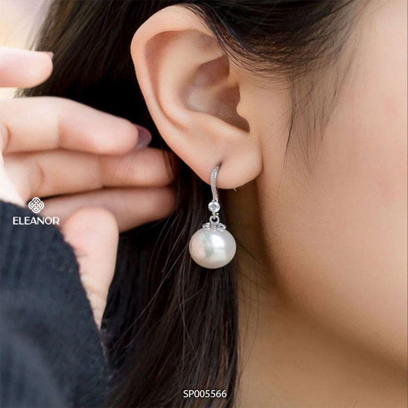 Bông tai nữ Eleanor Accessories ngọc trai nhân tạo phụ kiện trang sức khuyên tai 5566