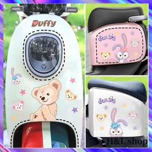 Hl sticker Dán Trang Trí Xe Máy / Xe Hơi Chống Trầy Xước Họa Tiết Hoạt Hình Dễ Thương