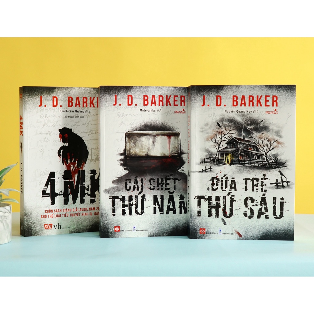 Sách - 4MK + Cái chết thứ năm + Đứa trẻ thứ sáu ( J.D. Barker ...