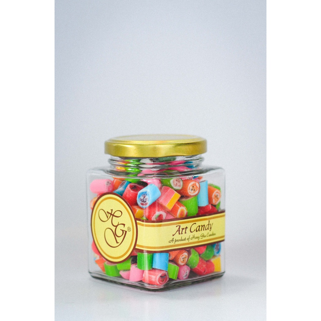 Kẹo nghệ thuật mix hình ( hủ 200gr )
