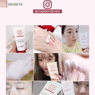 Sữa rửa mặt trắng da tẩy trang chống lão hoá cấp ẩm tốt cho mọi loại da SKINEYE 120ml I Phục hồi da sạch sâu tạo bọt