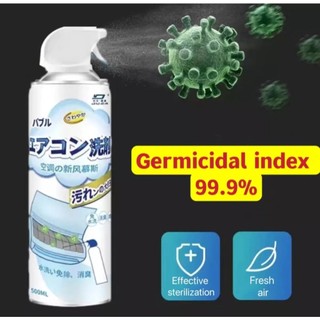 (JAPAN) Công nghệ đột phá xịt vệ sinh làm sạch khử mùi máy lạnh điều hòa 500ml