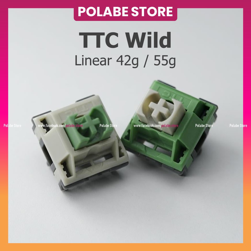 TTC WILD 42g 55g TTC WIND linear switch Công Tắc Bàn Phím Cơ