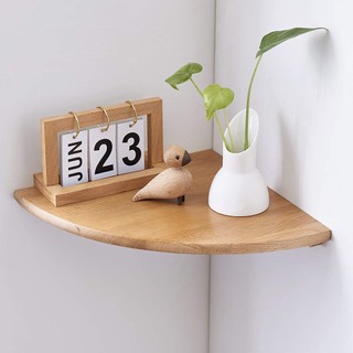 Set bộ 3 thanh kệ trang trí treo tường góc hình quạt đựng để đồ decor trang trí