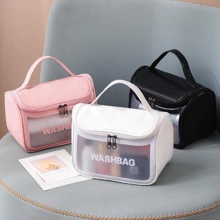 Túi WASHBAG thế hệ mới , dạng hộp , có nắp khóa đựng mỹ phẩm sang trọng và tiện lợi
