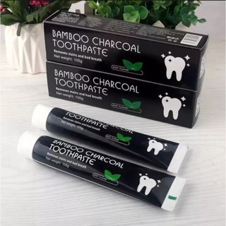 Kem đánh làm trắng răng than tre BAMBOO CHARCOAL TOOTHPASTE .khử mùi hôi,kháng khuẩn, tẩy ố vàng, giảm sâu răng...