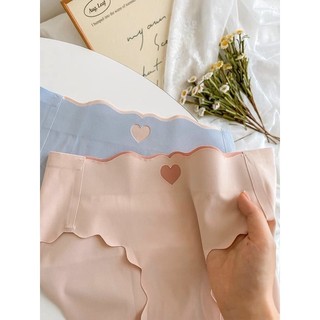 .Quần Lót Nữ Đúc Su Tim Không Đường May Viền Sóng Tàng Hình Sexy Mã 8335.
