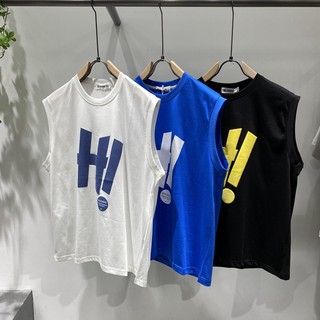 Áo Ba Lỗ Tank Top Nam Nữ HI Cá Tính Nam Nữ, Cotton 100% Bo Cổ Siêu Nét 5D Hè 2023
