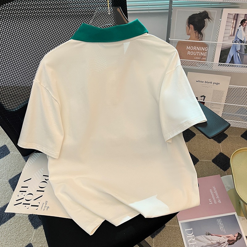 Áo Có Cổ HappyFamily - Áo Phông Polo Họa Tiết Muniday Enjoy Interesting Chất Cotton 100 Cao Cấp Màu Đen Trắng