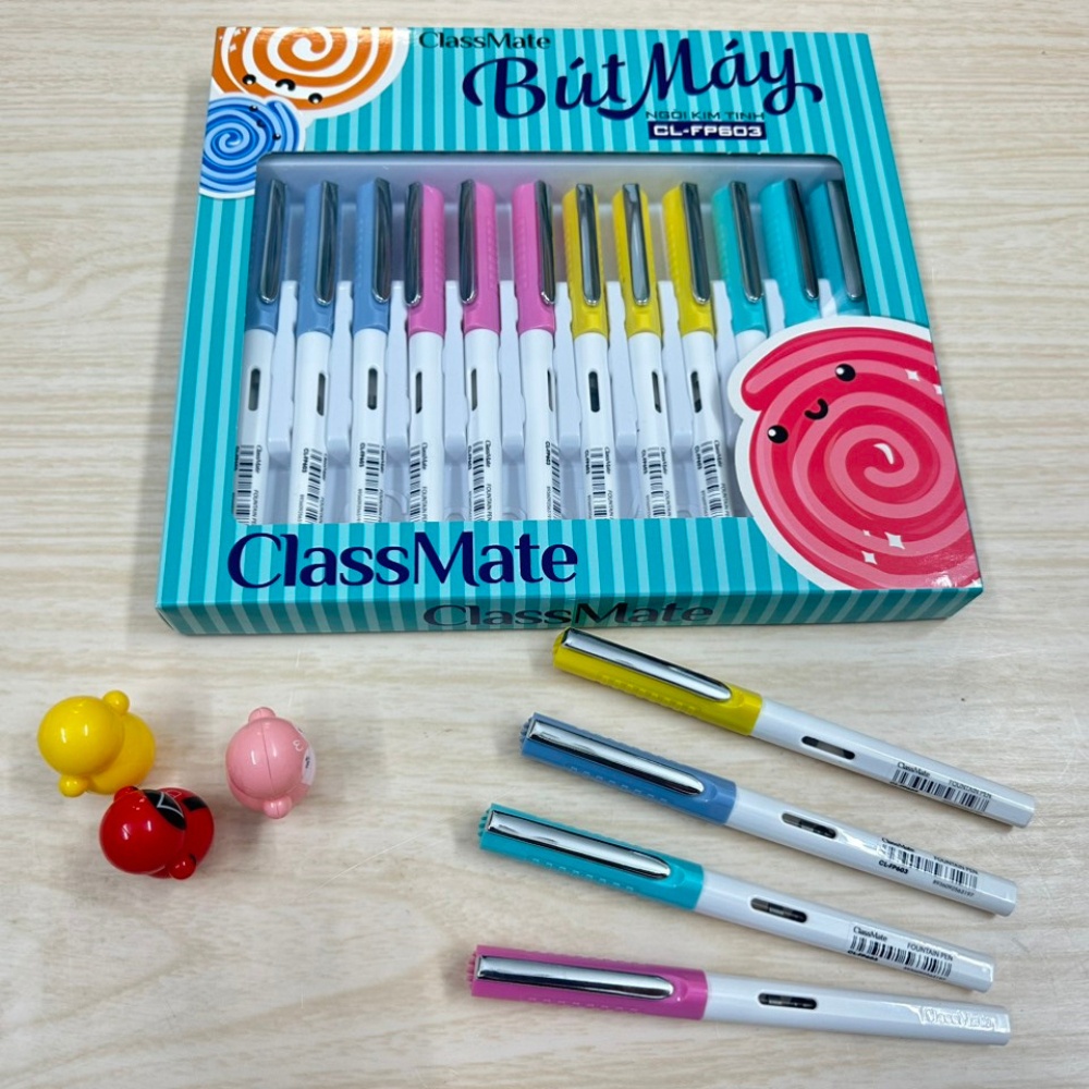 Bút Máy ClassMate Ngòi Kim Tinh CL-FP603 Nét Bút Đẹp, Mực Đều Danh Cho ...
