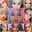 FESTIVAL Đá pha lê sticker dính sẵn loại cao cấp cho makeup nghệ thuật, lễ hội hoá trang, biểu diễn sân khấu…