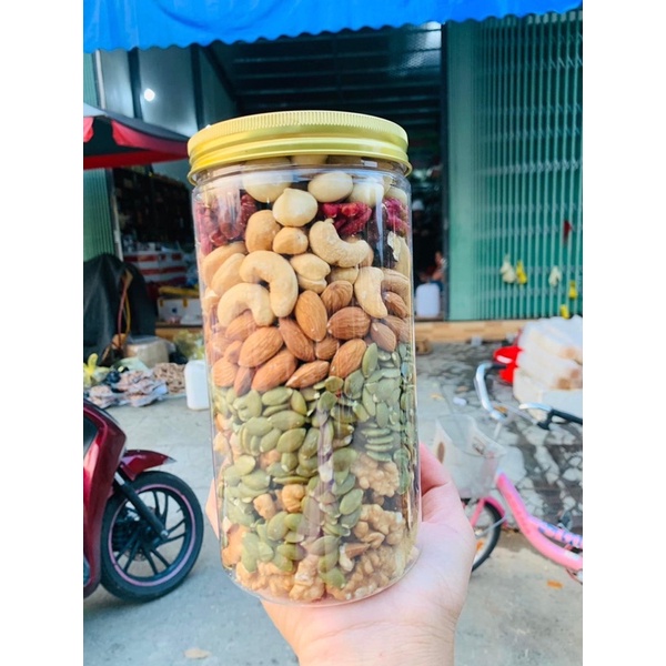 Hạt Dinh Dưỡng mix 6 loại hạt 500g Đã Sấy Chín Ăn Liền