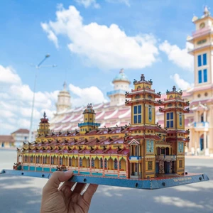 Mô Hình Giấy 3D DIY Tự Lắp Ráp Kiến Trúc Nhiều Mẫu Handmade - TAYTA