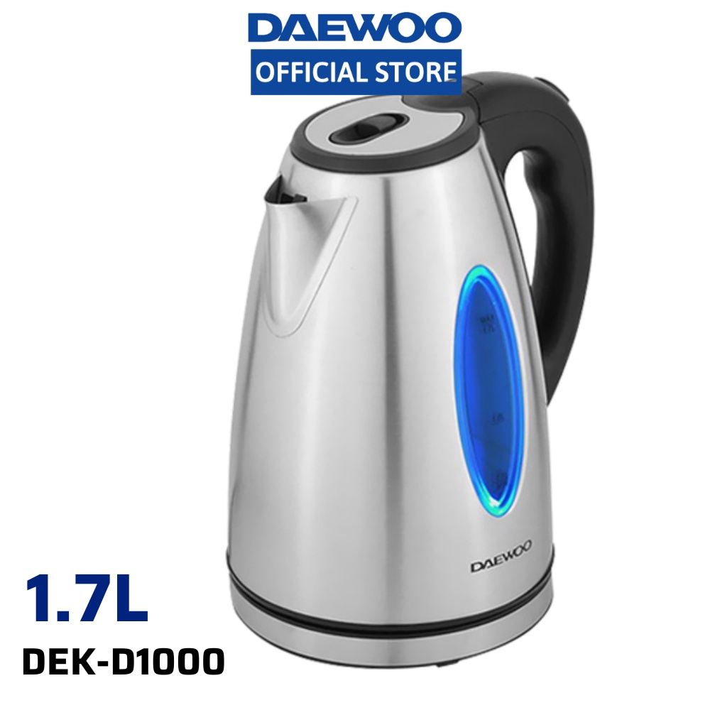 Ảnh Ấm siêu tốc Daewoo 1.7L công suất 1800w DEK-D1000 bảo hành 12 tháng, hàng chính hãng 1