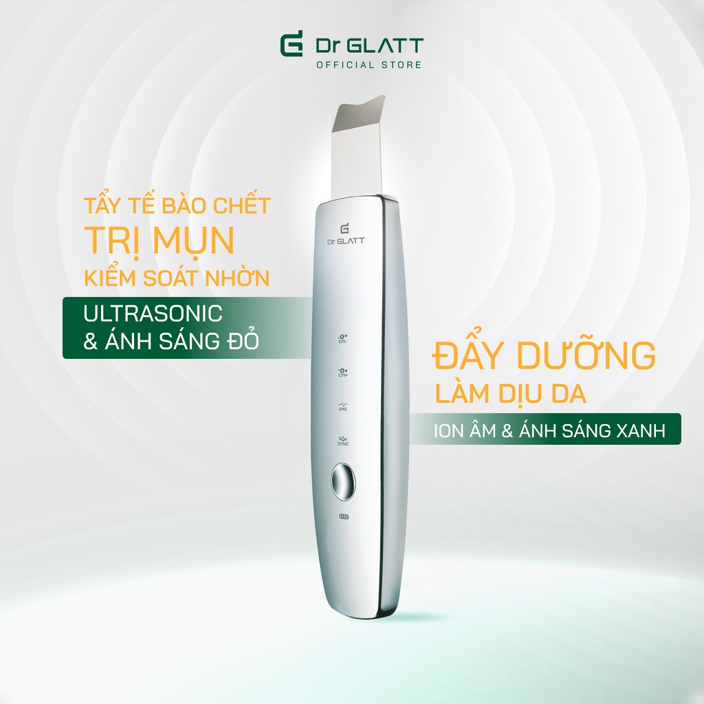 Ảnh Máy đẩy tinh chất tẩy tế bào chết nâng cơ mặt trẻ hoá da mặt DR GLATT ULTRAS 2.0 2