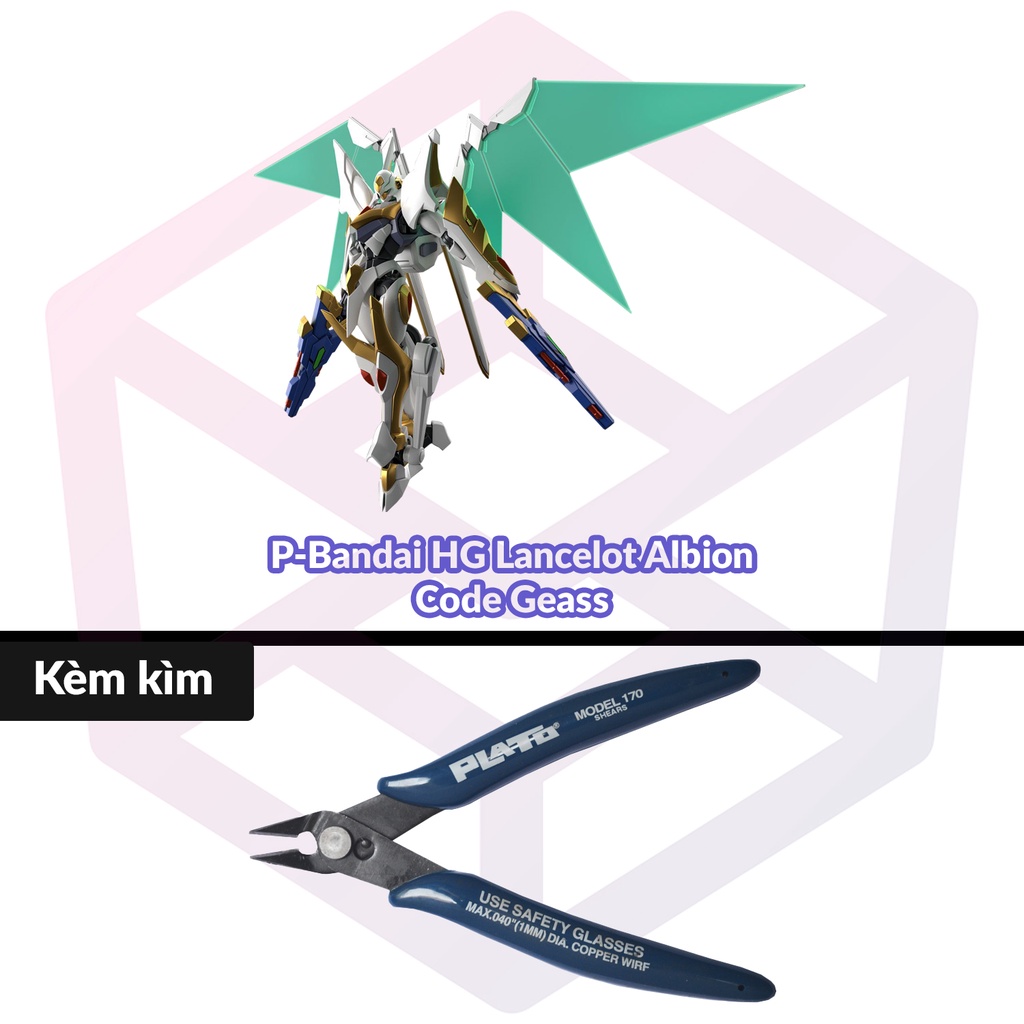 Mô hình P-Bandai HG Lancelot Albion 1/35 Code Geass [GDB] | Shopee Việt Nam
