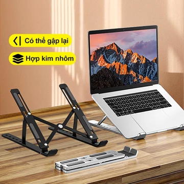 Giá Đỡ Laptop Nhôm MACBOOK IPAD N3 bằng nhôm điều chỉnh độ cao đế tản nhiệt laptop dưới Đa dạng về kích cỡ đế kê laptop