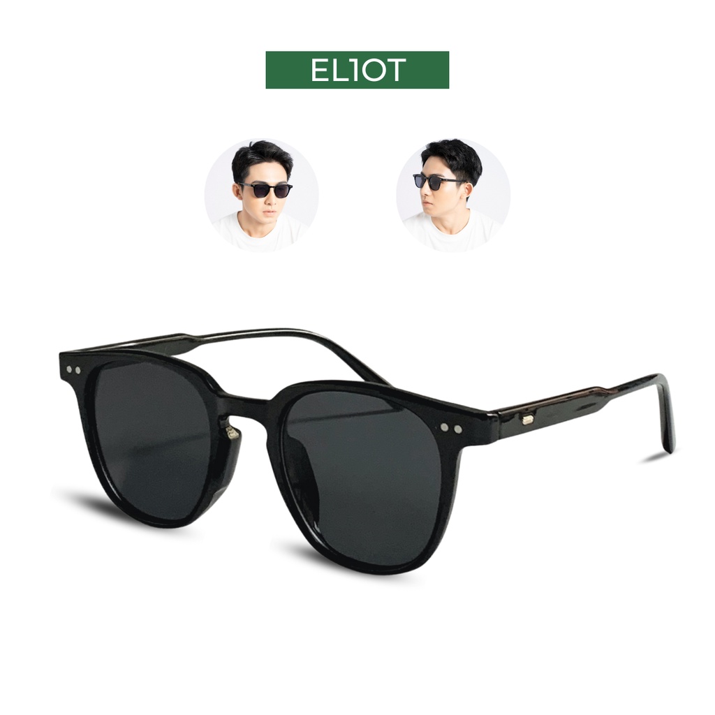 Kính râm thời trang nam nữ ELIOT Eyewear kiểu dáng vuông thời trang tròng kính chống tia UV400