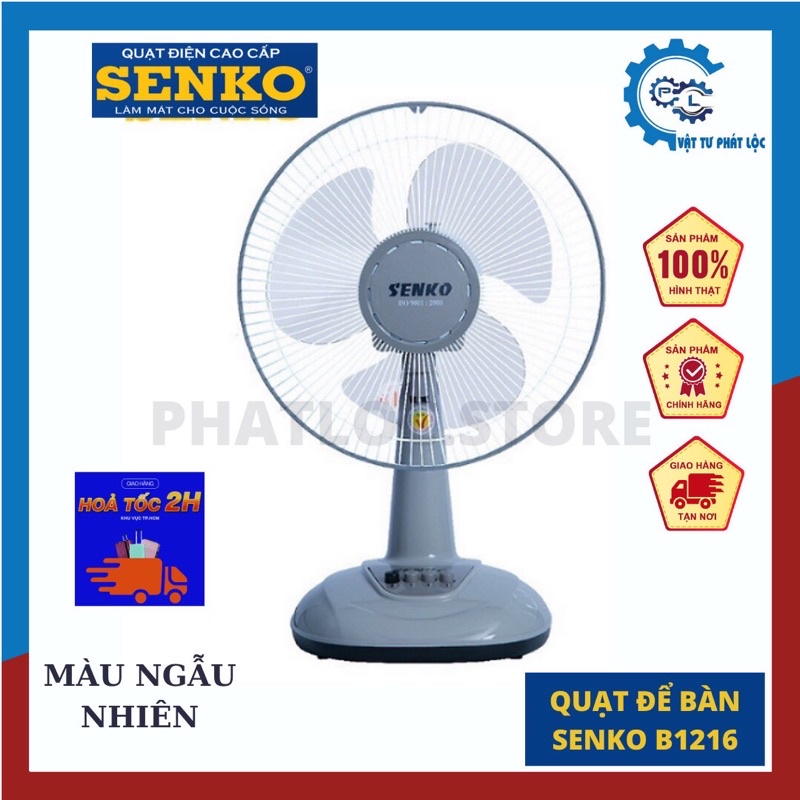 Quạt để bàn SENKO B3 Mã B1216, đường kính 29cm, cao 54cm, công suất 40W ...
