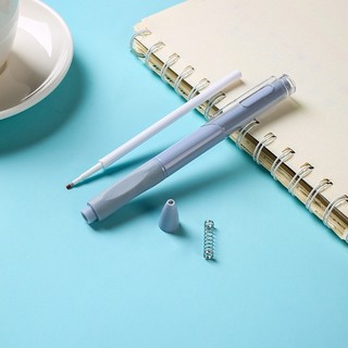 BUJO - Bút gel bấm thay ruột được mực đen ngòi cỡ 0.5 - mã ST032 🌸