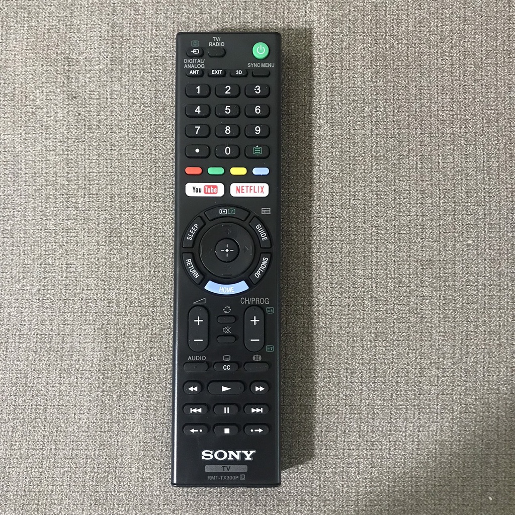 Điều khiển tivi sony các dòng LCD LED SMART và loại có giọng nói, có hàng chính hãng mới 100%, tặng pin AAA