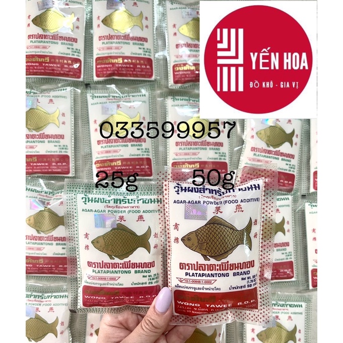25g/50g Bột Rau Câu Cá Vàng Thái Lan-Hàng chuẩn tem bạc | Shopee Việt Nam