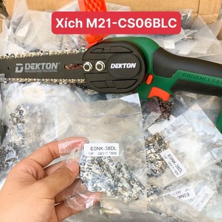 Xích cưa 6inch cho máy cưa xích DEKTON M21-CS06BLC